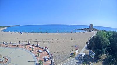 immagine della webcam nei dintorni di Orosei: webcam Bari Sardo