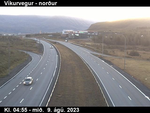 Traffic Cam Borgir: Vikurvegur