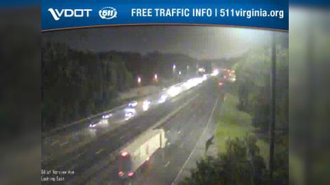 Traffic Cam Norfolk: I-64 - MM 280.5 - EB - IL OL AT NORVIEW AVE