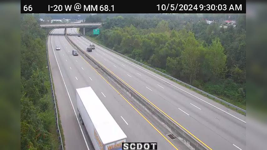 Traffic Cam Baronywood: I-20 W @ MM 68.1