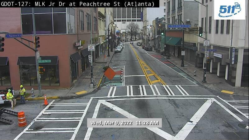 Traffic Cam South Downtown: ATL-CAM-