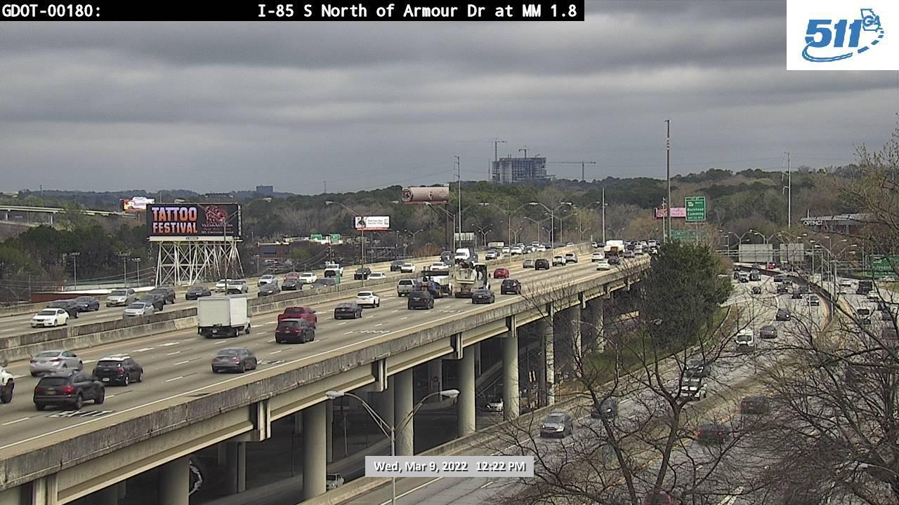 Traffic Cam Atlanta: GDOT-CAM-