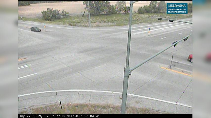 Traffic Cam Wahoo: US 77: Hwy 77 at Hwy - Various Directions