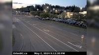 Courtenay > North: Hwy 19A at Ryan Road in - looking northbound - Actual