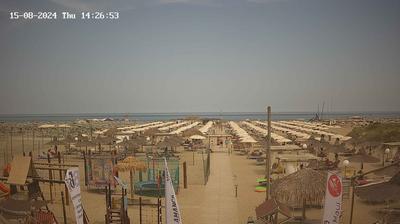 immagine della webcam nei dintorni di Comacchio: webcam Lido di Spina