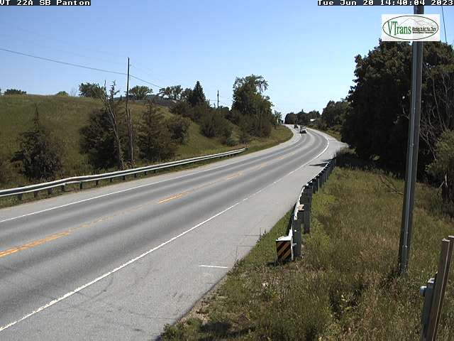 Traffic Cam Panton › South: VT-22A South