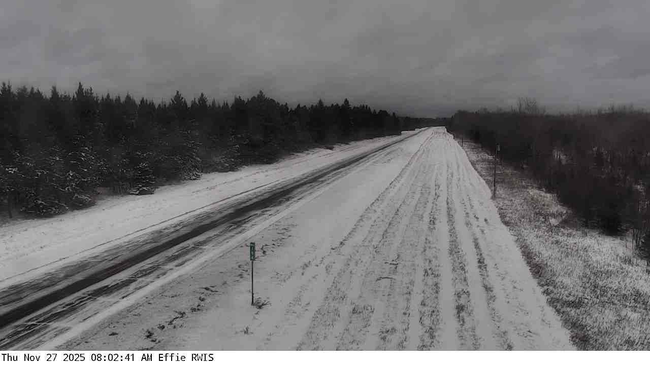 Traffic Cam Effie: MN 1: T.H.1 - MP 194): T.H.1 - MP 194) View