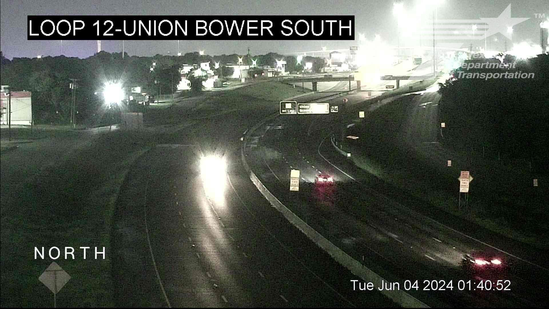 Traffic Cam Irving › North: Loop 12 @ Union Bower South