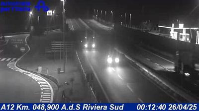 Preview delle webcam di Sestri Levante: A12 Km. 048,900 A.d.S Riviera Sud