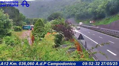 Chiavari: A12 Km. 036,060 A.d.P Campodonico
