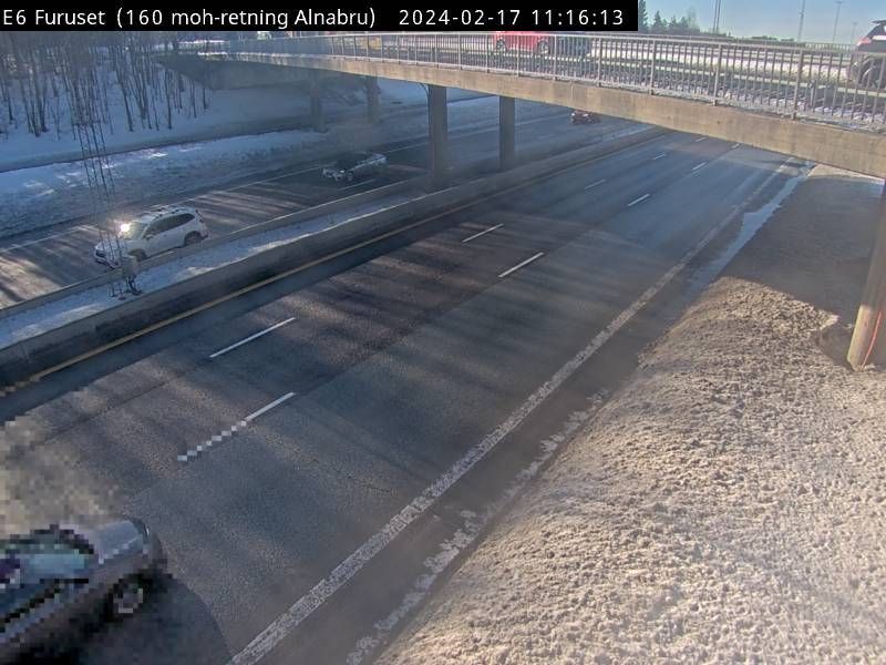 Traffic Cam Furuset: E6 - Alnabru