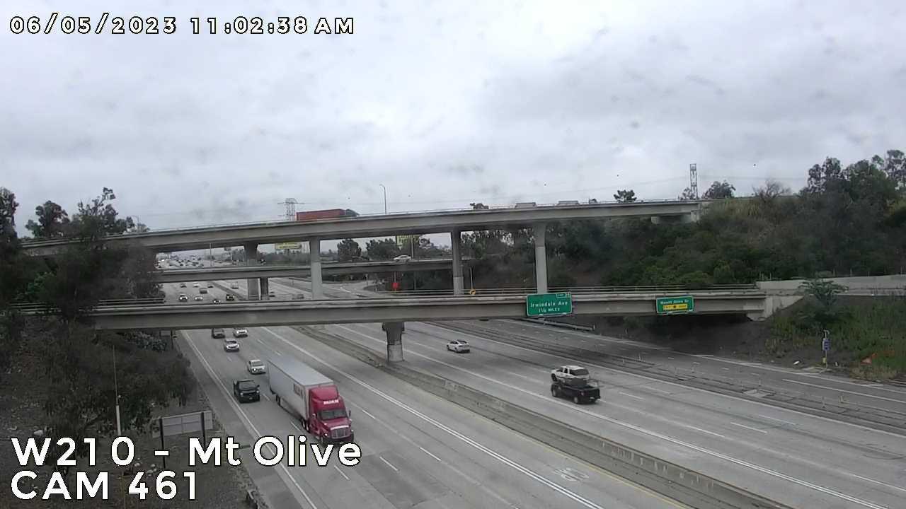 Traffic Cam Irwindale › West: Camera 461 :: W210 - MT OLIVE: PM 36.4