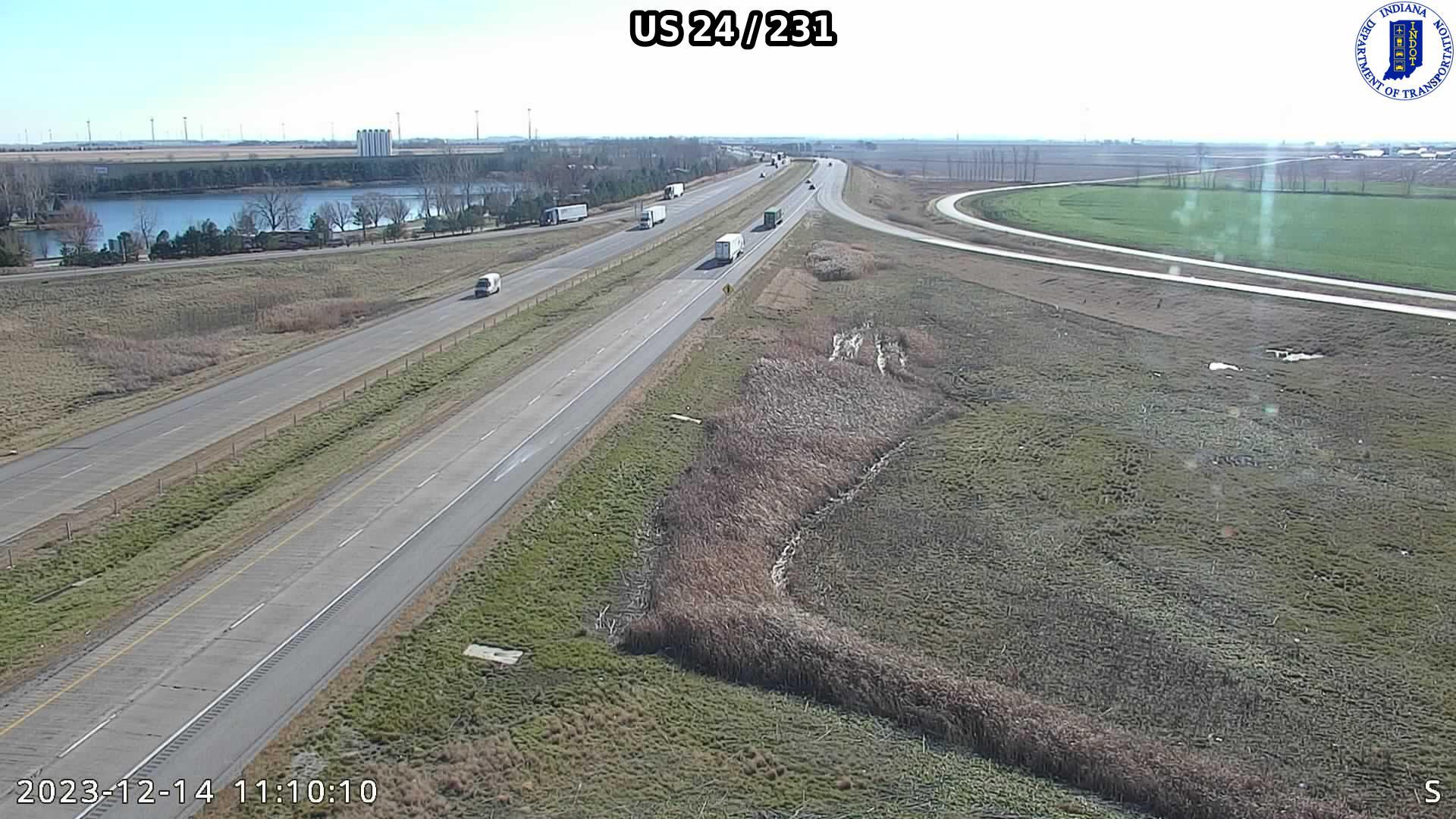 Traffic Cam Remington: I-65: US 24 - 231