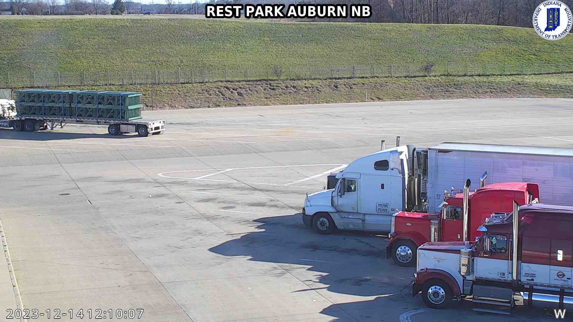 Traffic Cam Saint Johns: I-69: REST PARK AUBURN NB: REST PARK AUBURN NB