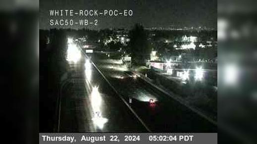 Traffic Cam Rancho Cordova › West: Hwy 50 at White Rock POC EO