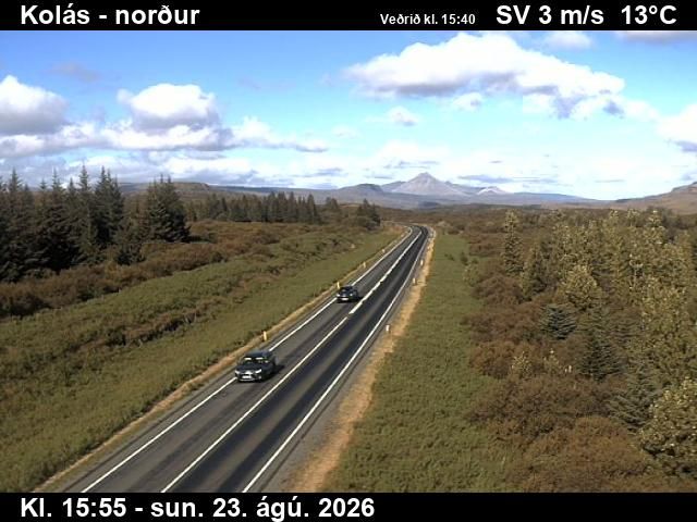 Traffic Cam Borgarnes › North-East