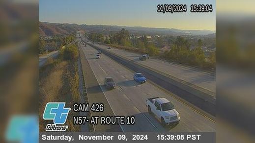 Traffic Cam Pomona › North: SR-57 : (426) I-10