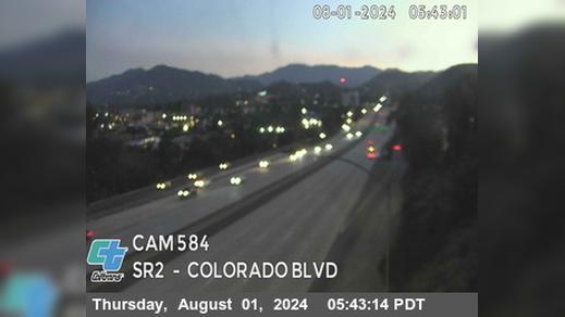 Traffic Cam Glendale › East: SR-2 : (584) Colorado