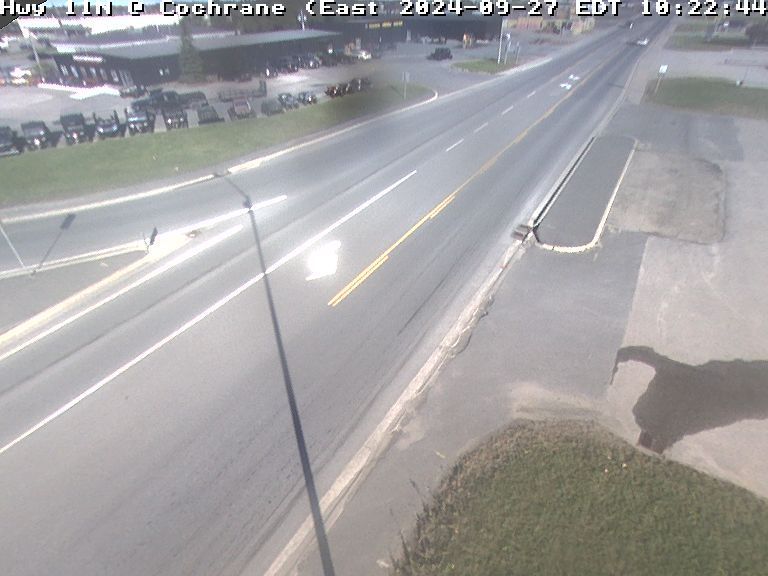 Traffic Cam Cochrane: Highway 11 at