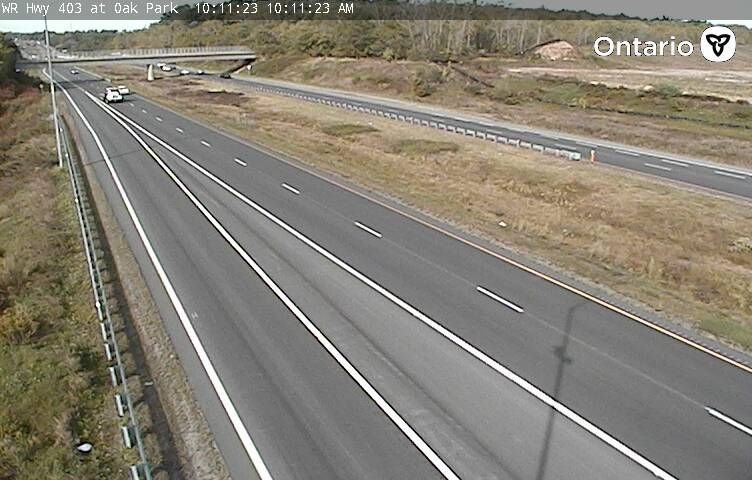 Traffic Cam Paris: Highway 403 at Oak Park