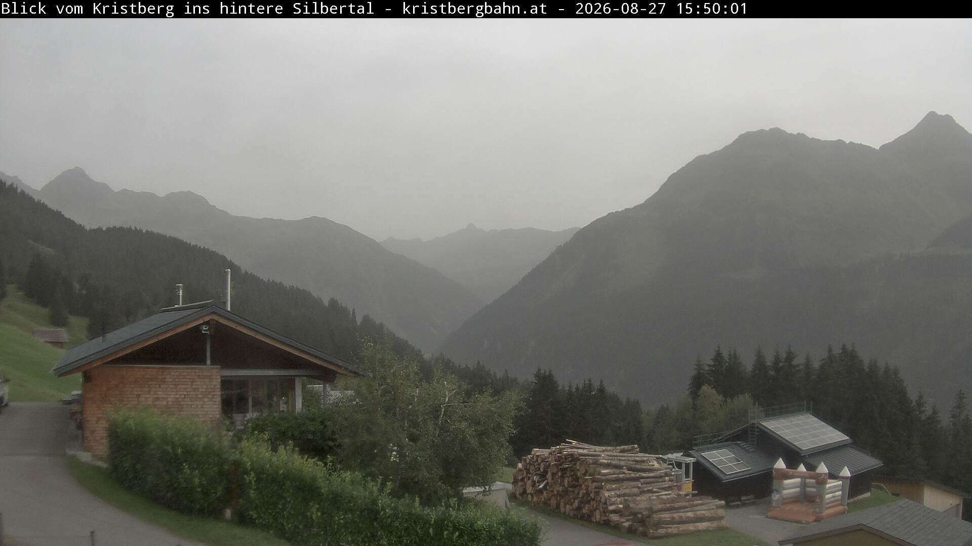 Traffic Cam Gemeinde Silbertal: Lobspitze und hinteres Silbertal