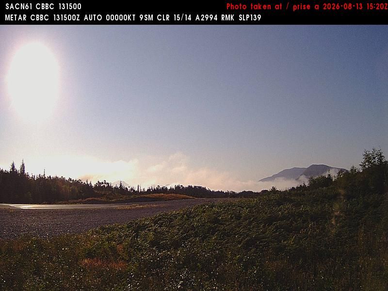 Traffic Cam Shearwater: Bella Bella, looking southeast