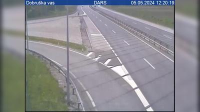 Avtocesta Ljubljana - Obrežje, uvoz Dobruška vas