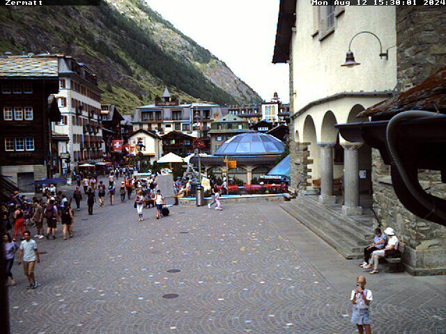 Zermatt: Kirchenplatz