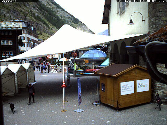 Zermatt: Kirchenplatz