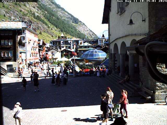 Zermatt: Kirchenplatz