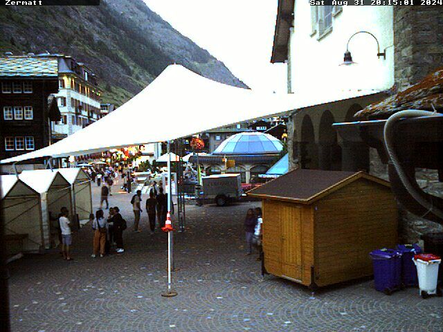 Zermatt: Kirchenplatz