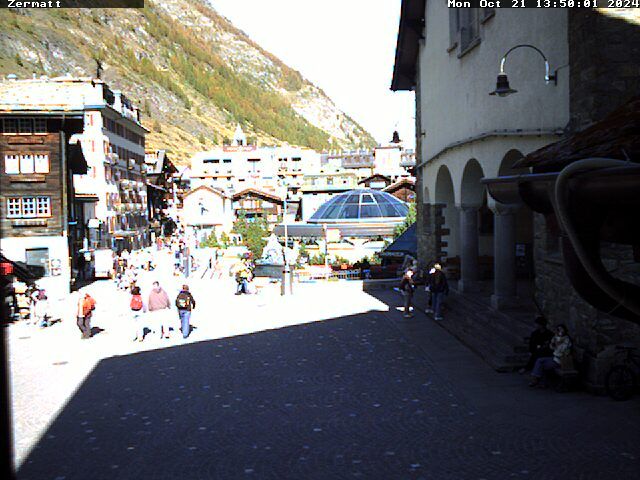 Zermatt: Kirchenplatz