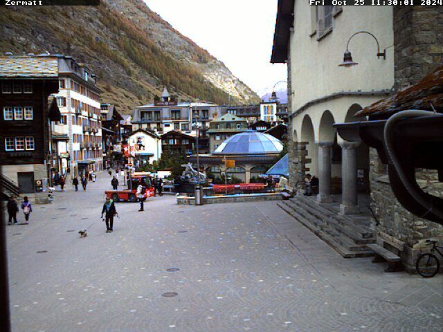 Zermatt: Kirchenplatz