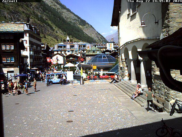 Zermatt: Kirchenplatz