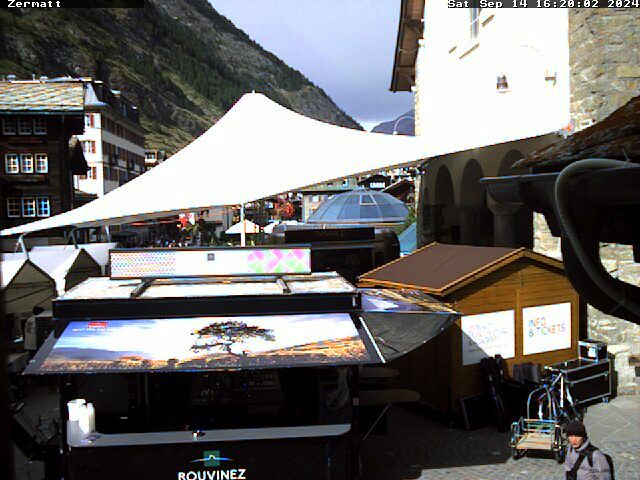 Zermatt: Kirchenplatz