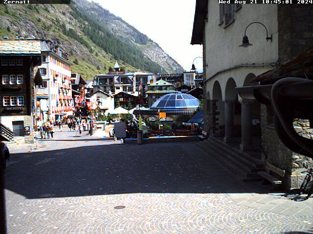 Zermatt: Kirchenplatz