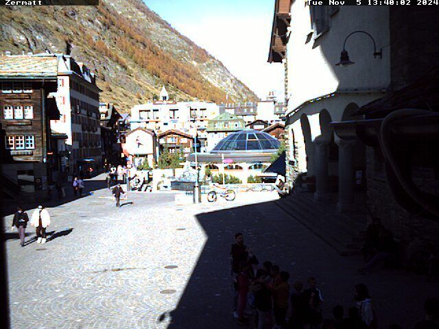 Zermatt: Kirchenplatz