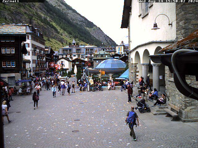 Zermatt: Kirchenplatz