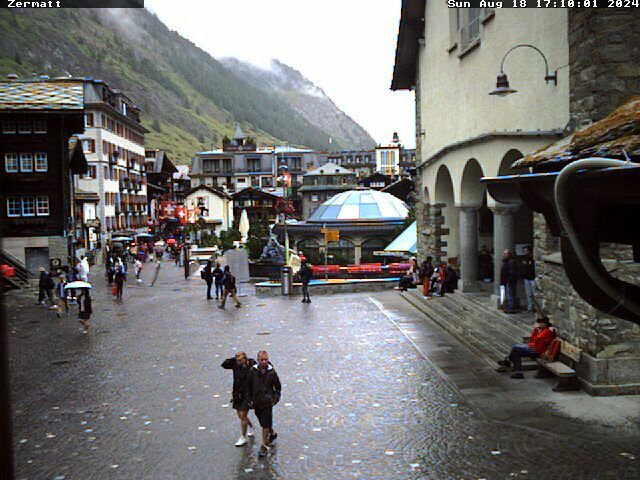 Zermatt: Kirchenplatz