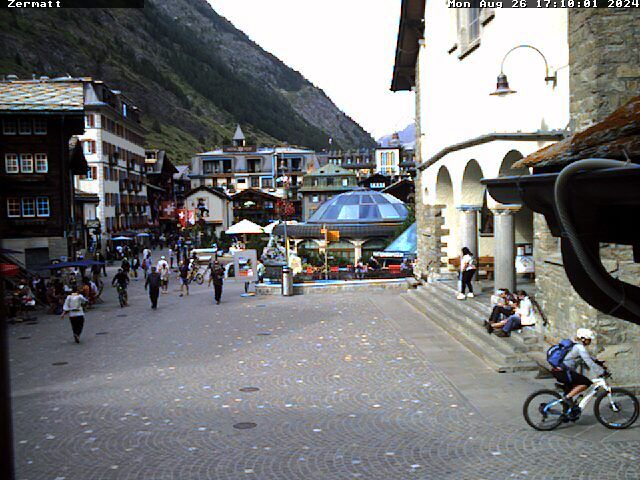 Zermatt: Kirchenplatz