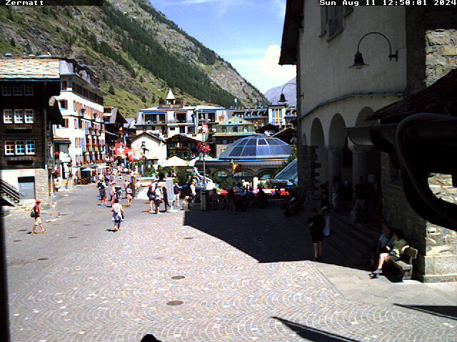 Zermatt: Kirchenplatz