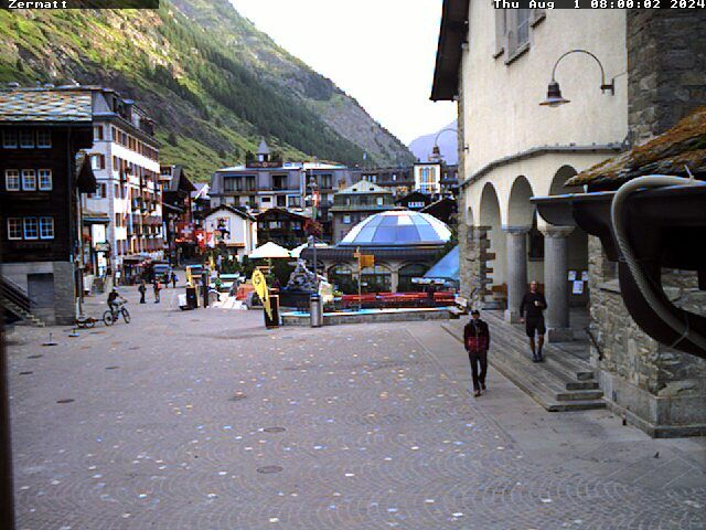 Zermatt: Kirchenplatz