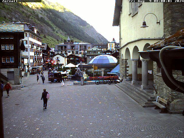 Zermatt: Kirchenplatz