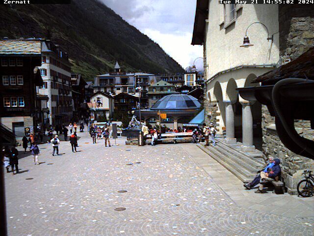 Zermatt: Kirchenplatz