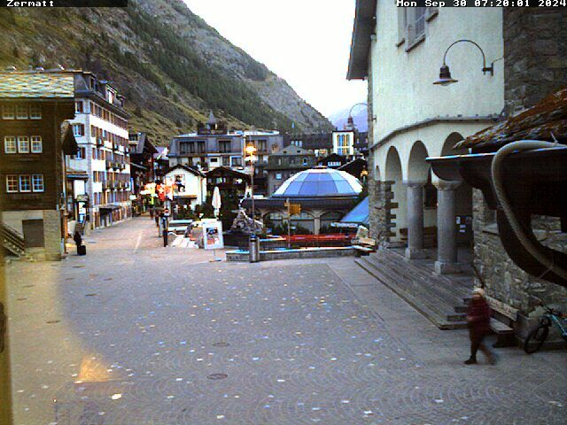 Zermatt: Kirchenplatz