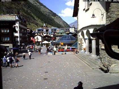 Zermatt: Kirchenplatz