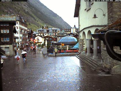 Zermatt: Kirchenplatz