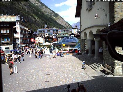 Zermatt: Kirchenplatz