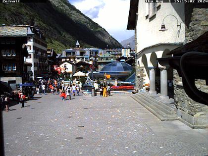 Zermatt: Kirchenplatz