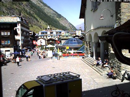 Zermatt: Kirchenplatz